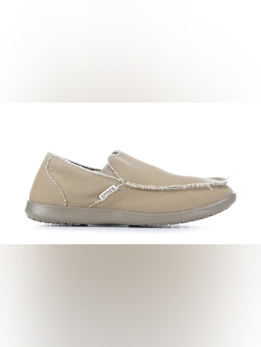Crocs Mens Santa Cruz Slip On Shoes - Canvas - Boat Shoes - Loafers - Size 10